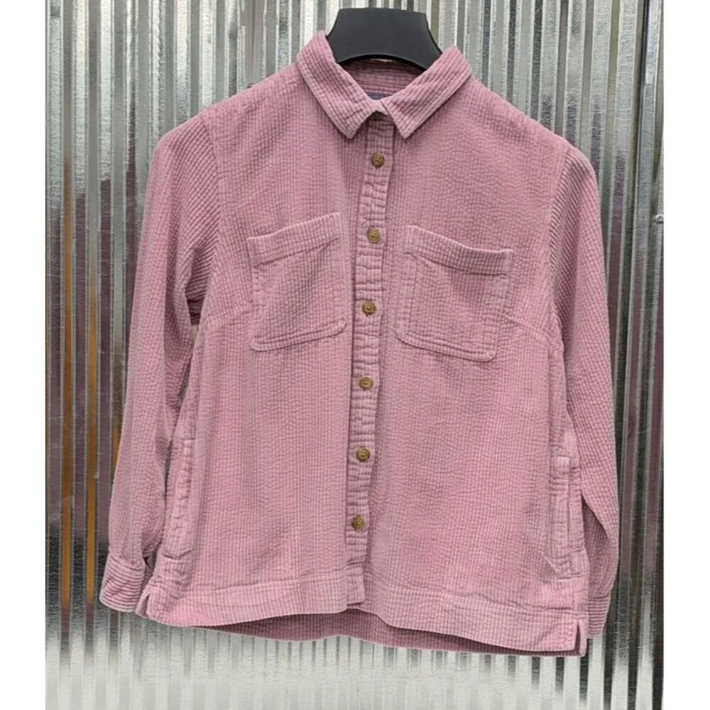 L.L.Bean Women’s Comfort Corduroy Shirt - Petite Medium - Pink - Current Style